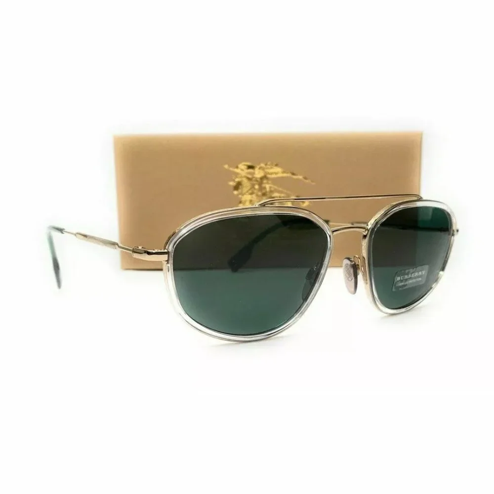 Burberry Men's Silver Sunglasses!